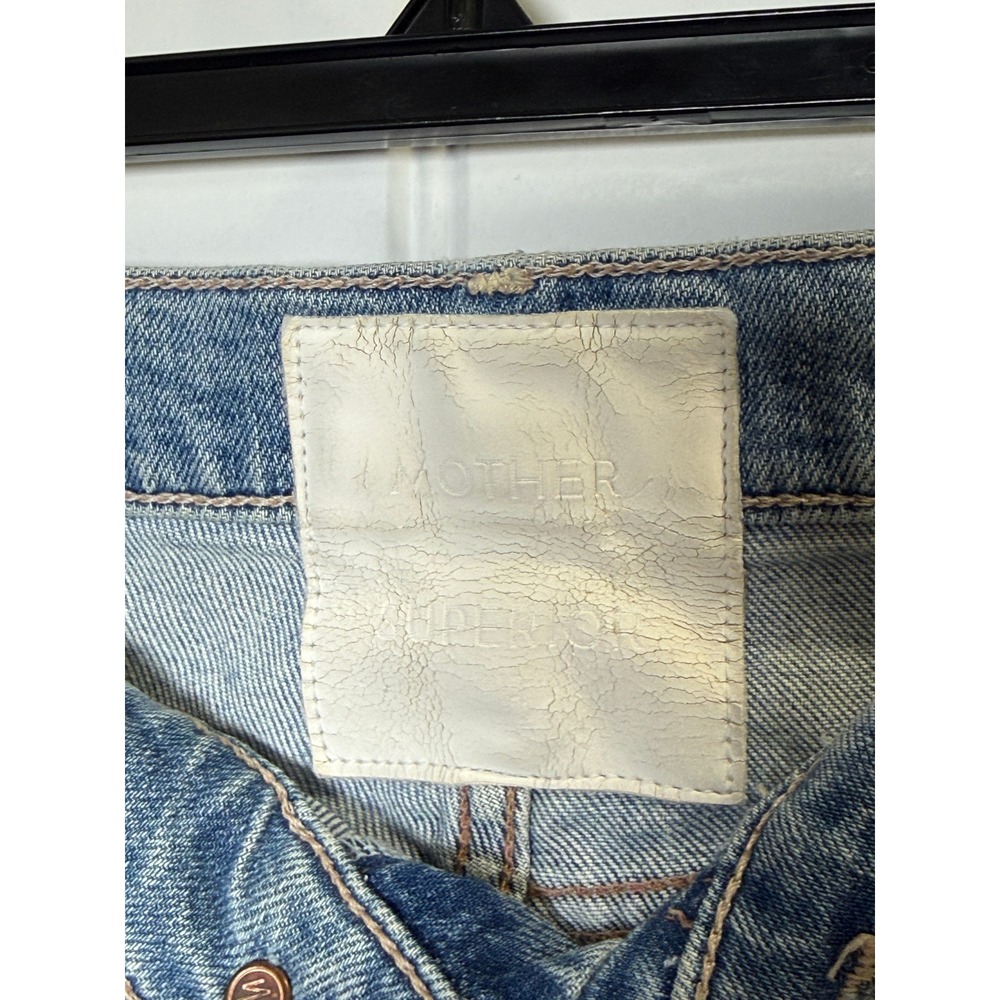 Mother Superior TomCat Quite Contrary Ankle Jeans 27 Quiet Luxury Distressed - Picture 4 of 10